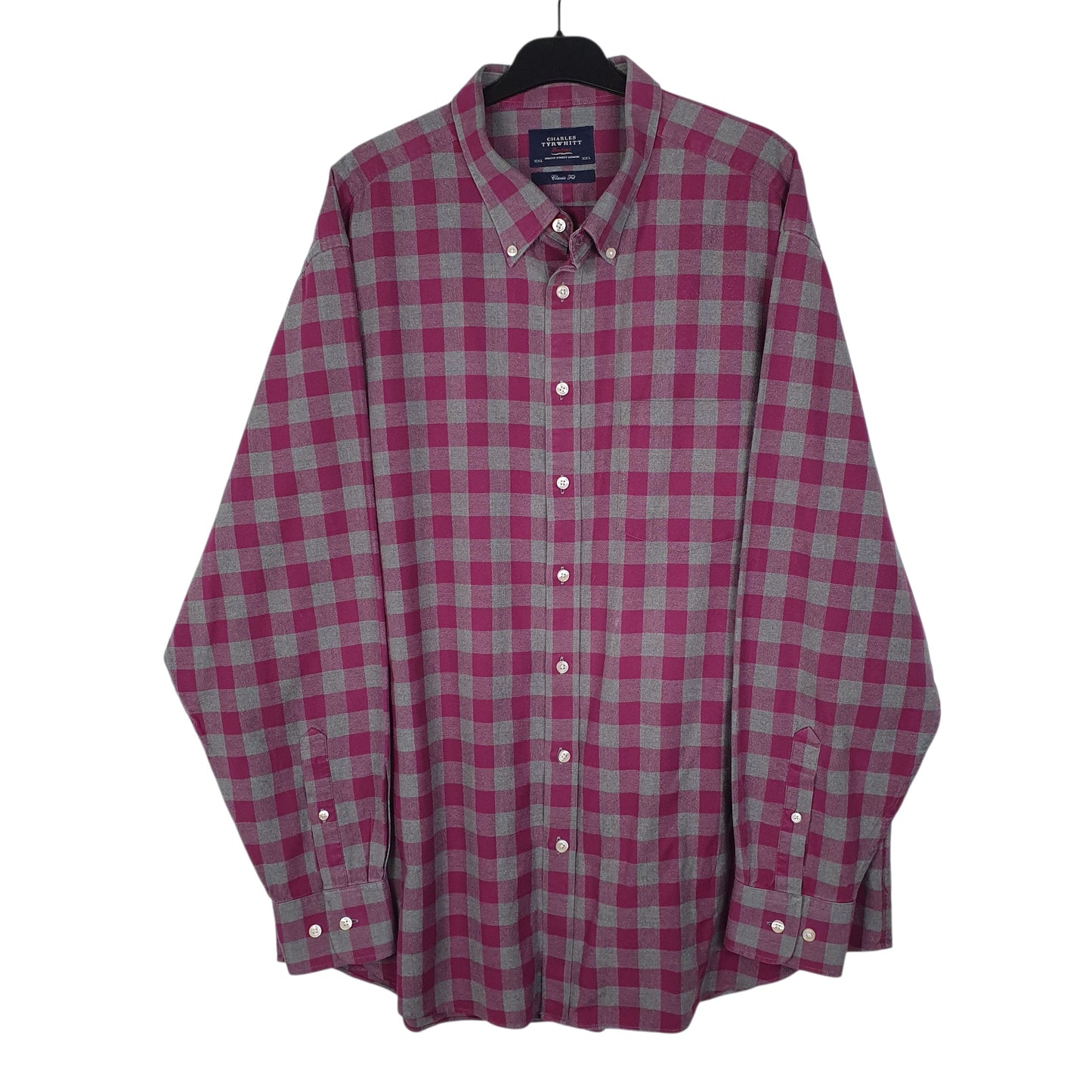 Mens Pink Charles Tyrwhitt  Long Sleeve Shirt