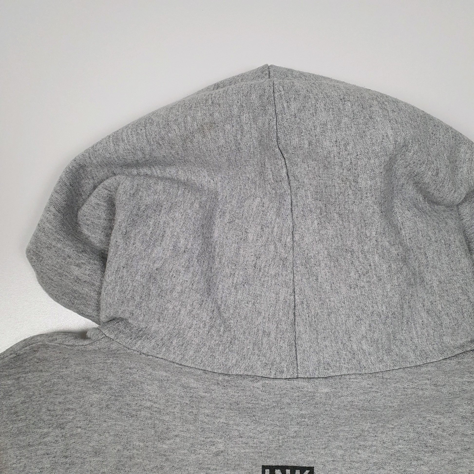 Mens Grey Champion Detroit Hoodie Jumper