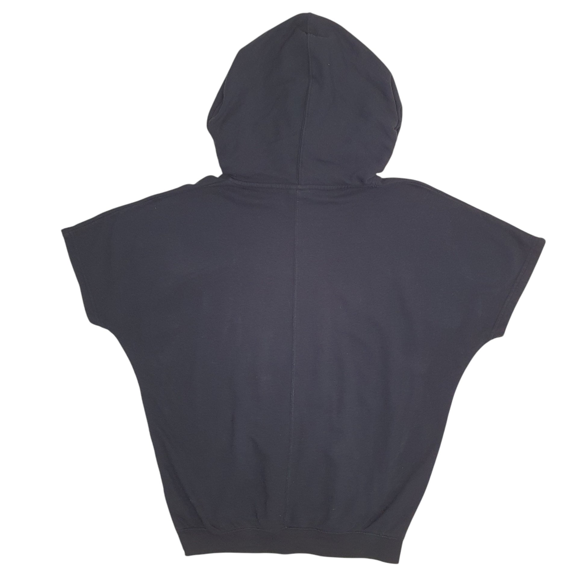 Mens Black Nike Sleeveless Vest Boxing Baggy Hoodie Jumper