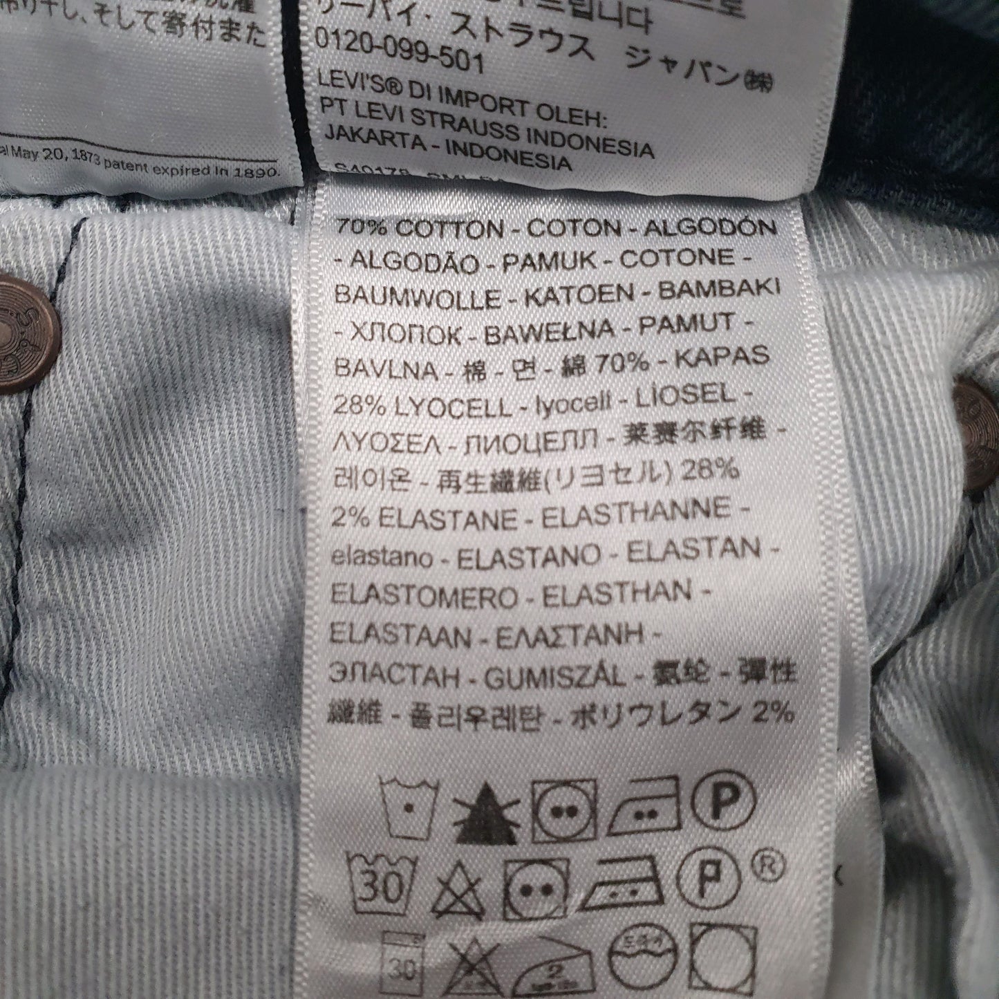 Mens Blue Levis   Jeans