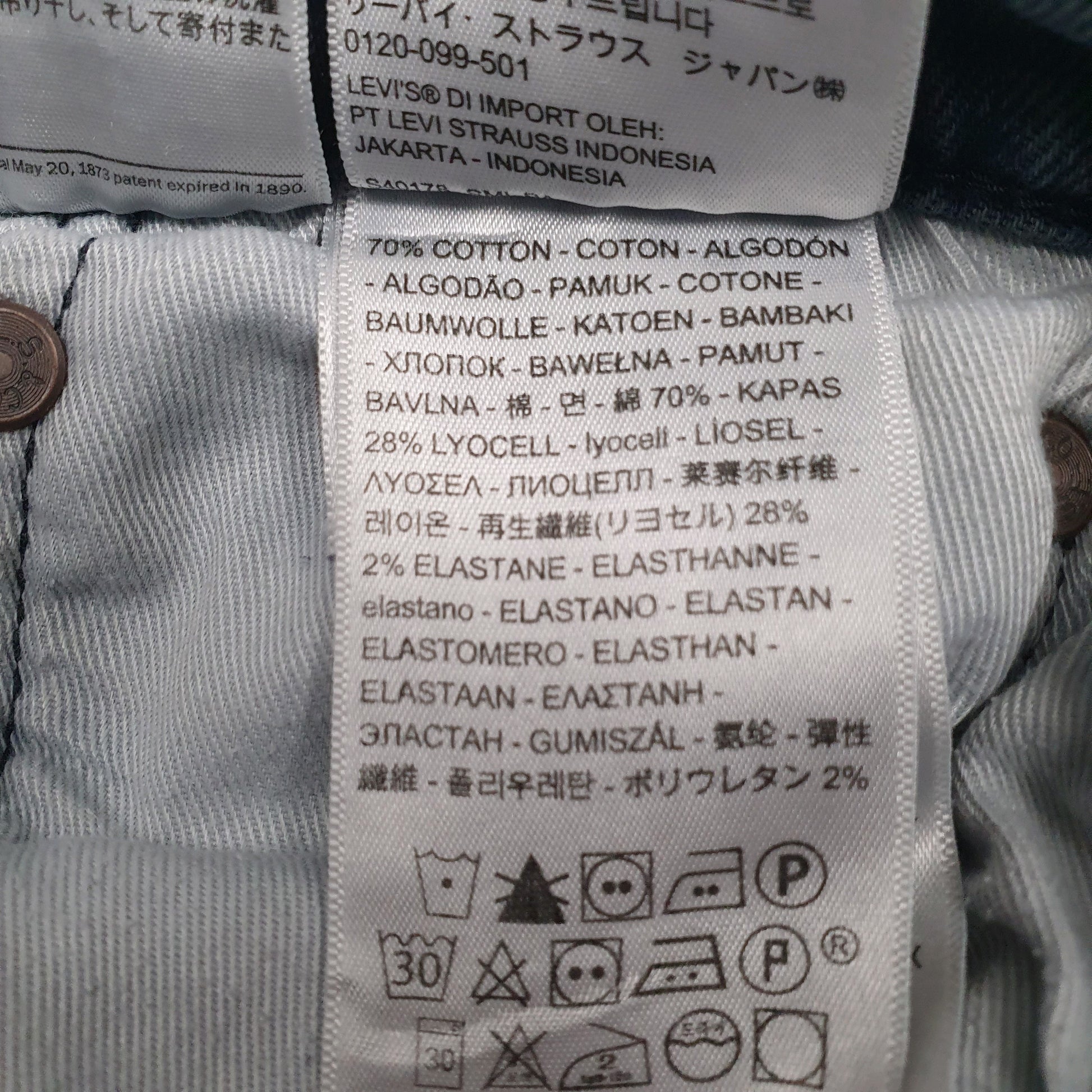 Mens Blue Levis   Jeans