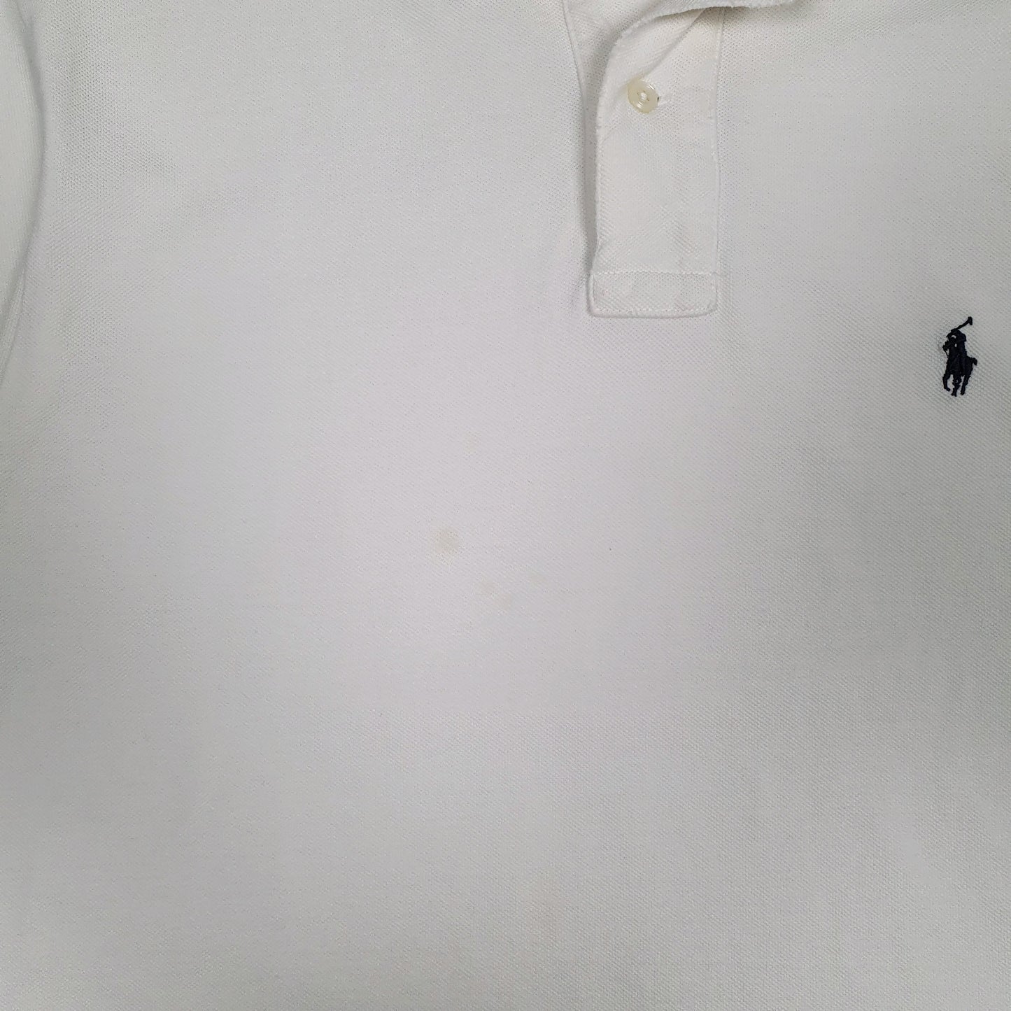 Mens White Polo Ralph Lauren   Polo Shirt