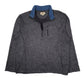 Mens Grey Woolrich  Quarter Zip Jumper