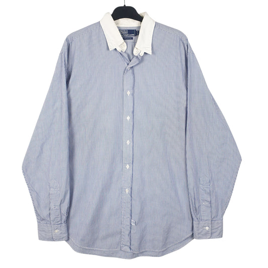 Mens Blue Polo Ralph Lauren  Long Sleeve Shirt