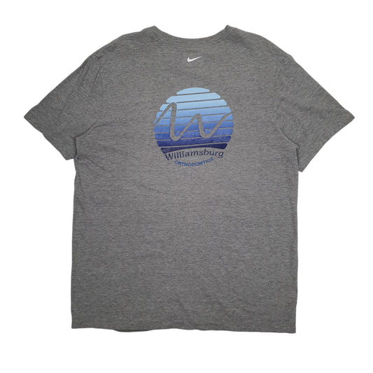Mens Grey Nike Tidewater Sharks  T Shirt