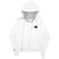 Mens White Champion  Full Zip Jumper