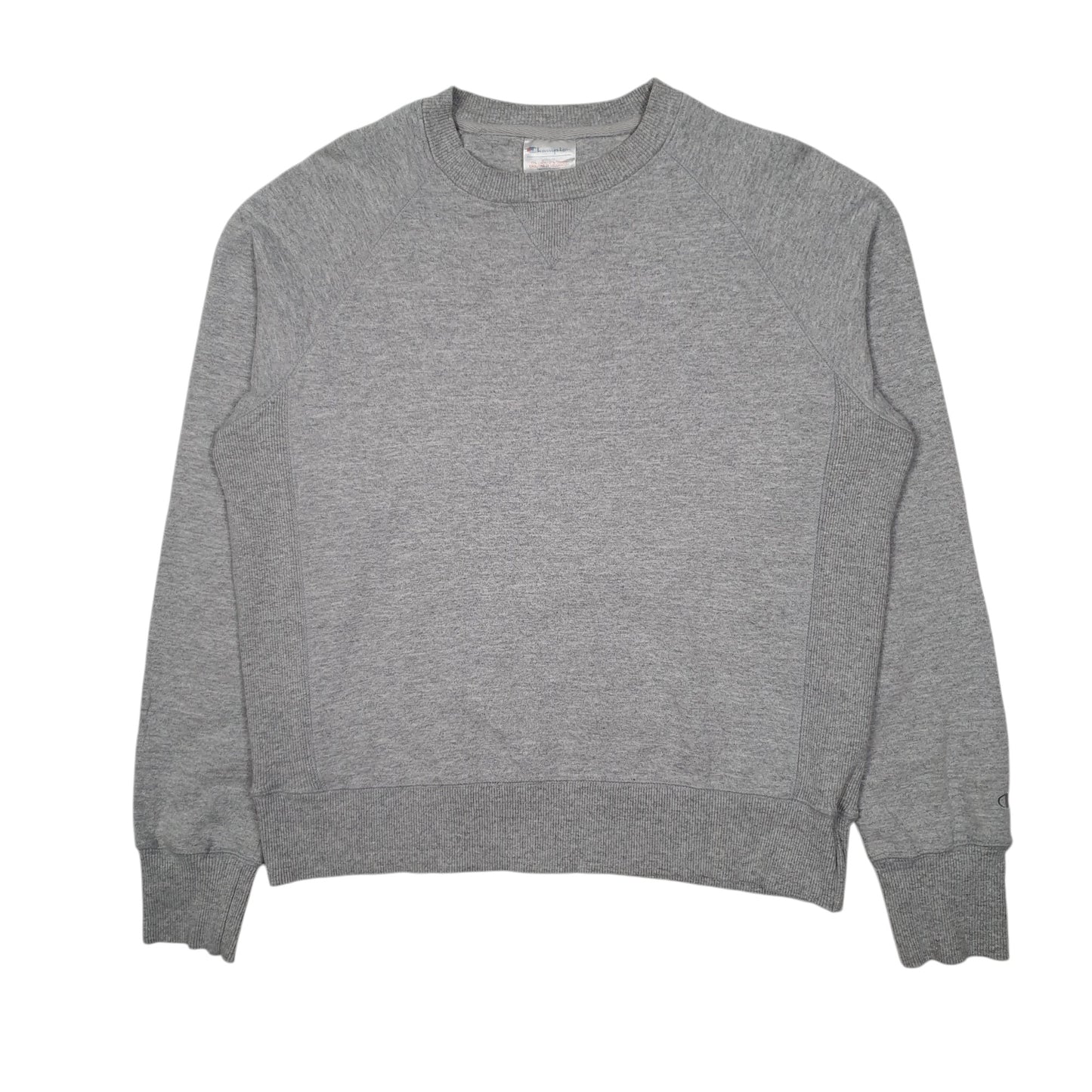 Womens Grey Champion  Crewneck Jumper