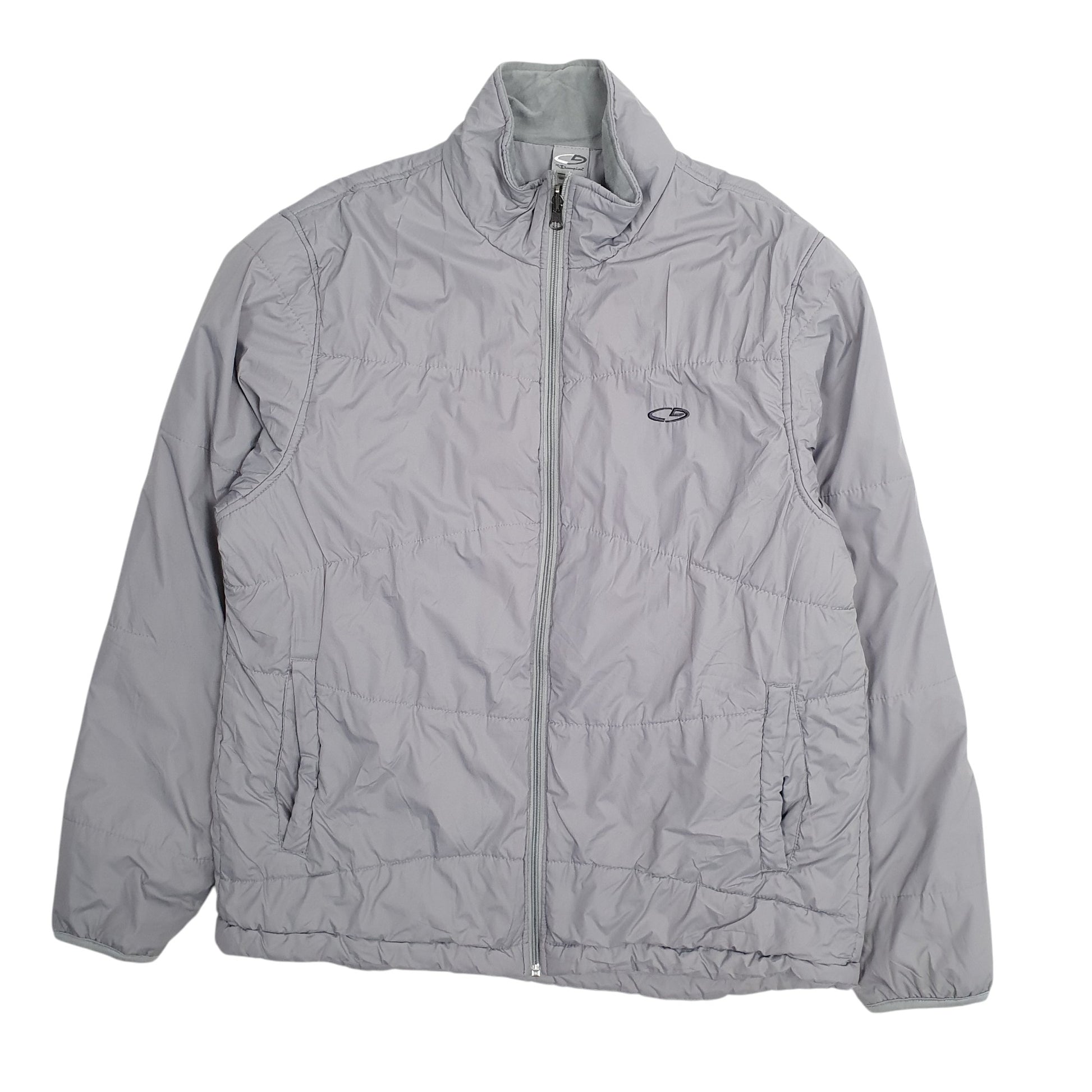 Mens Grey Champion Windbreaker  Coat