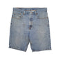 Mens Blue Levis 505 Denim Shorts