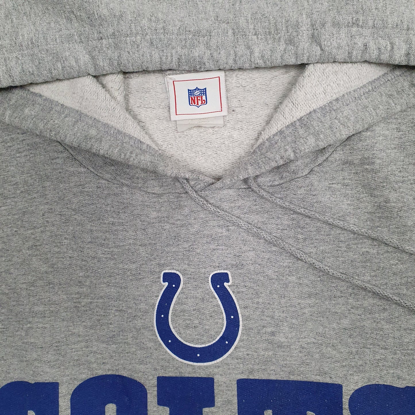 Mens Grey NFL Indianapolis Colts Hoodie Jumper