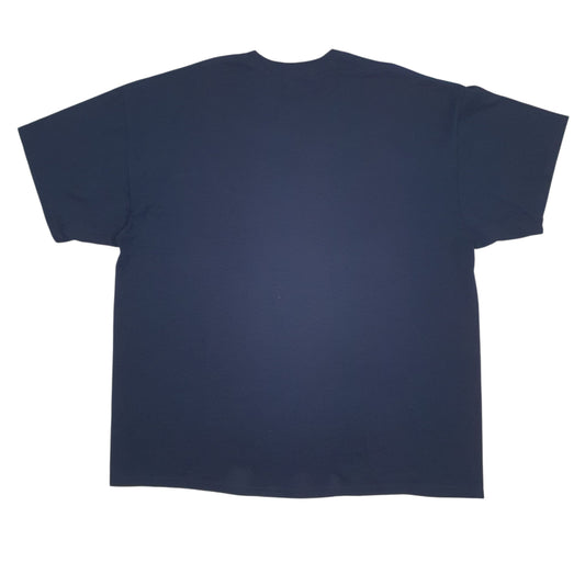 Mens Navy Gildan   T Shirt