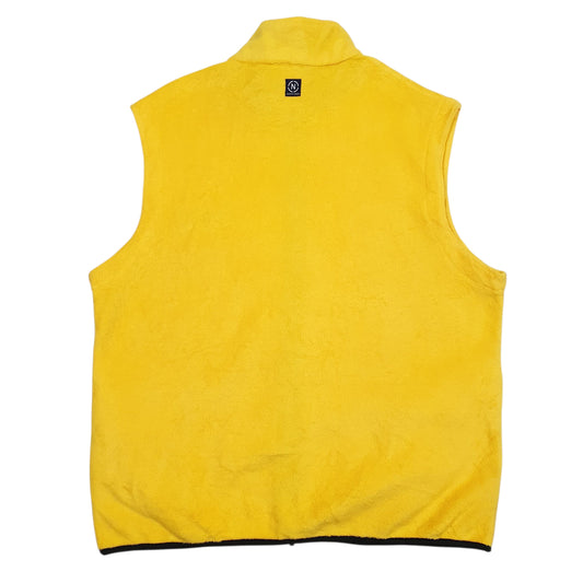 Mens Yellow Nautica  Gilet Jumper