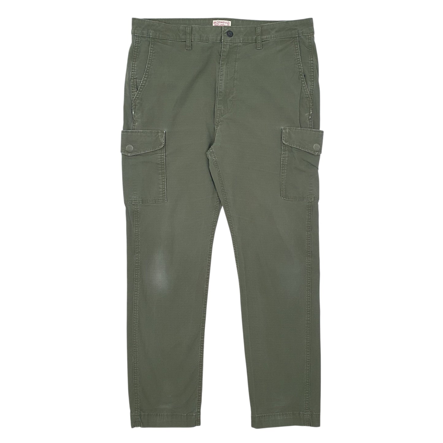 Mens Green Levis  Cargo Trousers