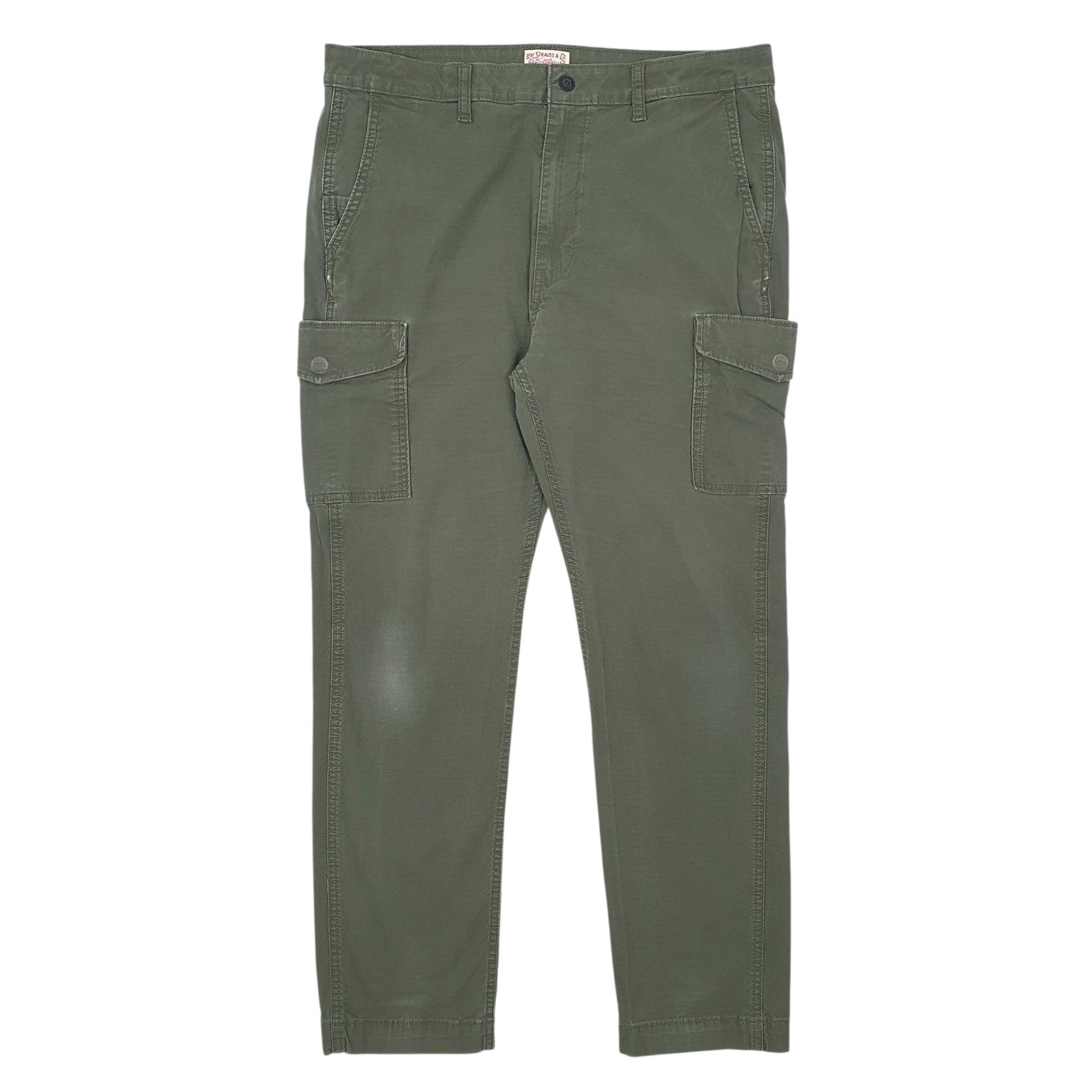 Mens Green Levis  Cargo Trousers