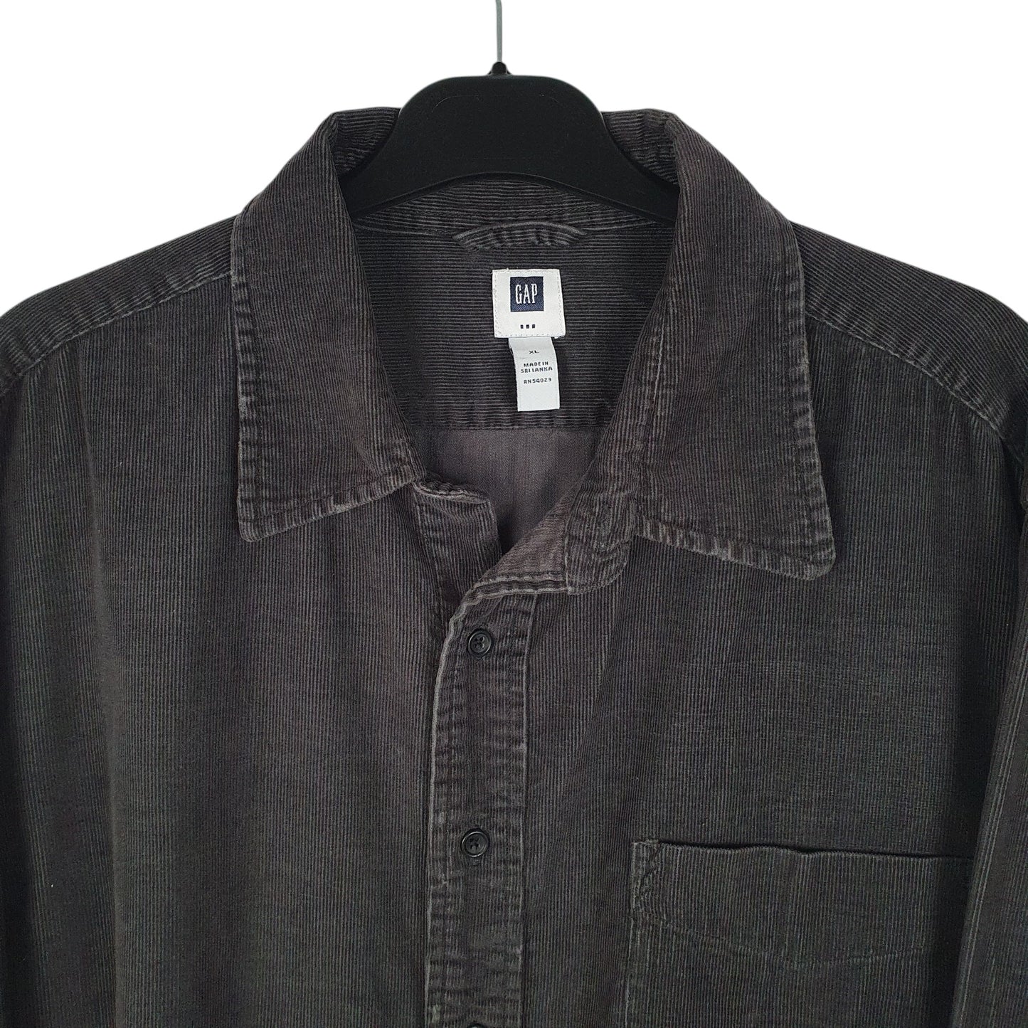 Mens Grey GAP Corduroy  Shirt