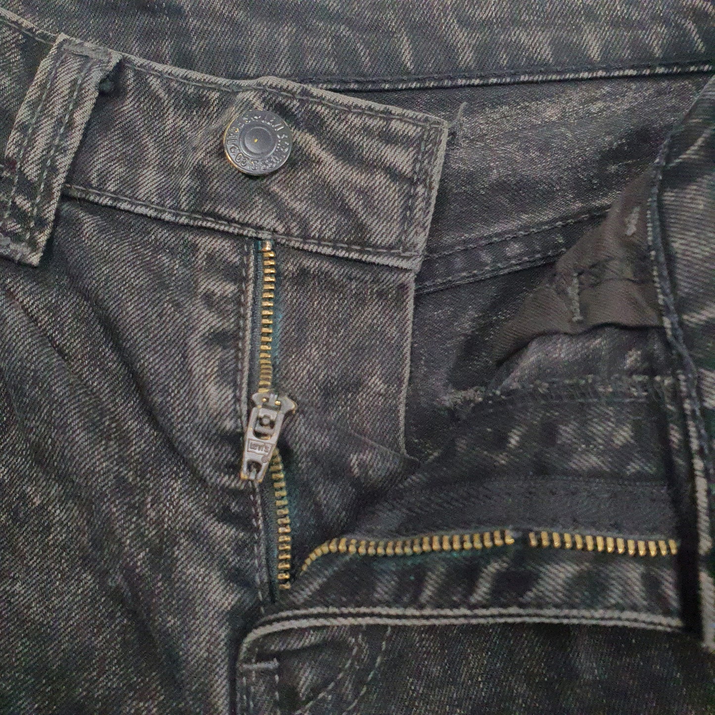 Mens Black Levis   Jeans