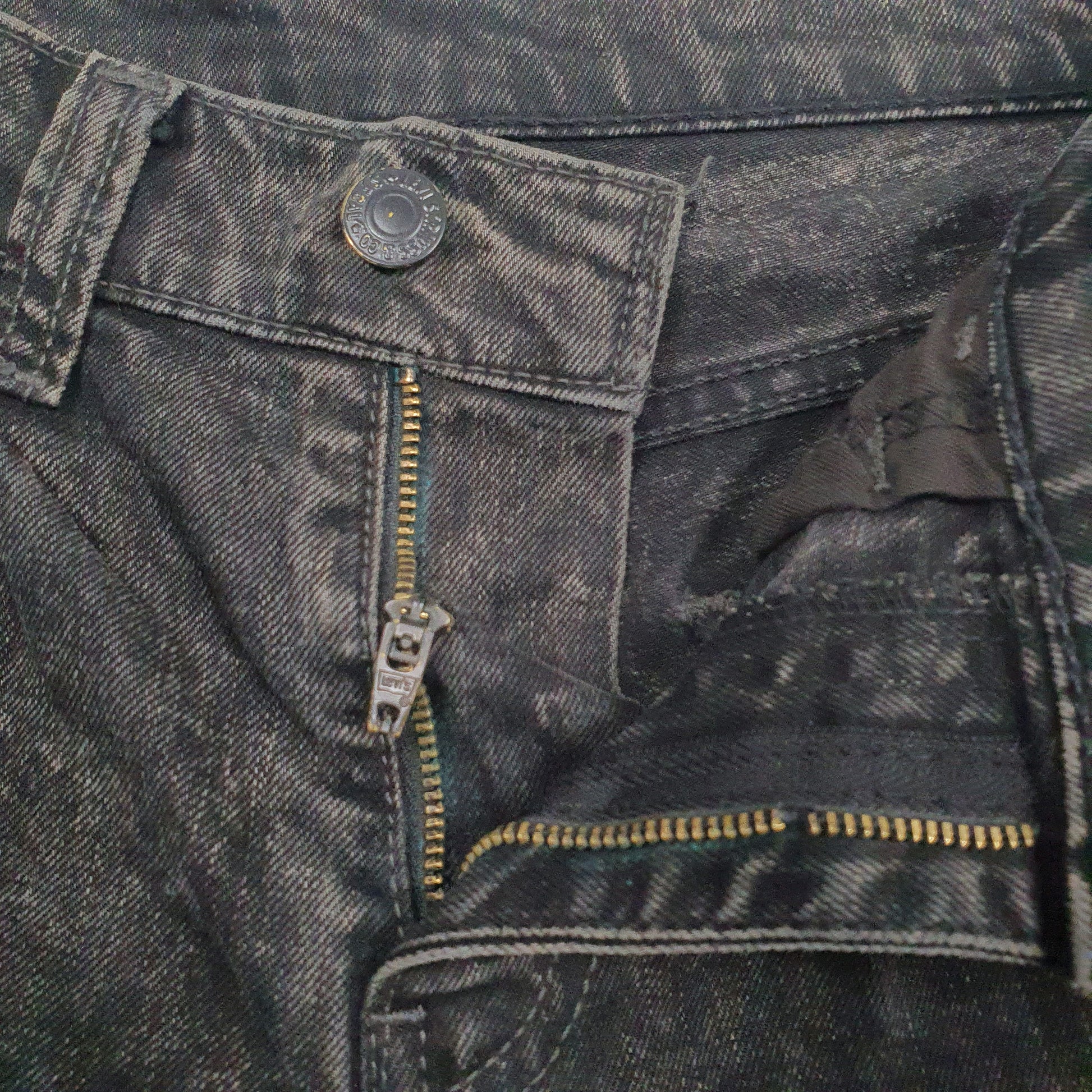 Mens Black Levis   Jeans