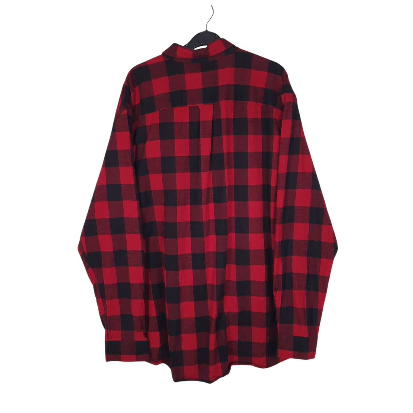 Mens Red L.L.Bean Thick Flannel  Shirt