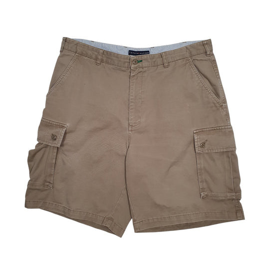 Mens Brown Tommy Hilfiger Vintage 2000s Cargo Shorts