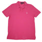 Mens Pink Polo Ralph Lauren  Short Sleeve Polo Shirt