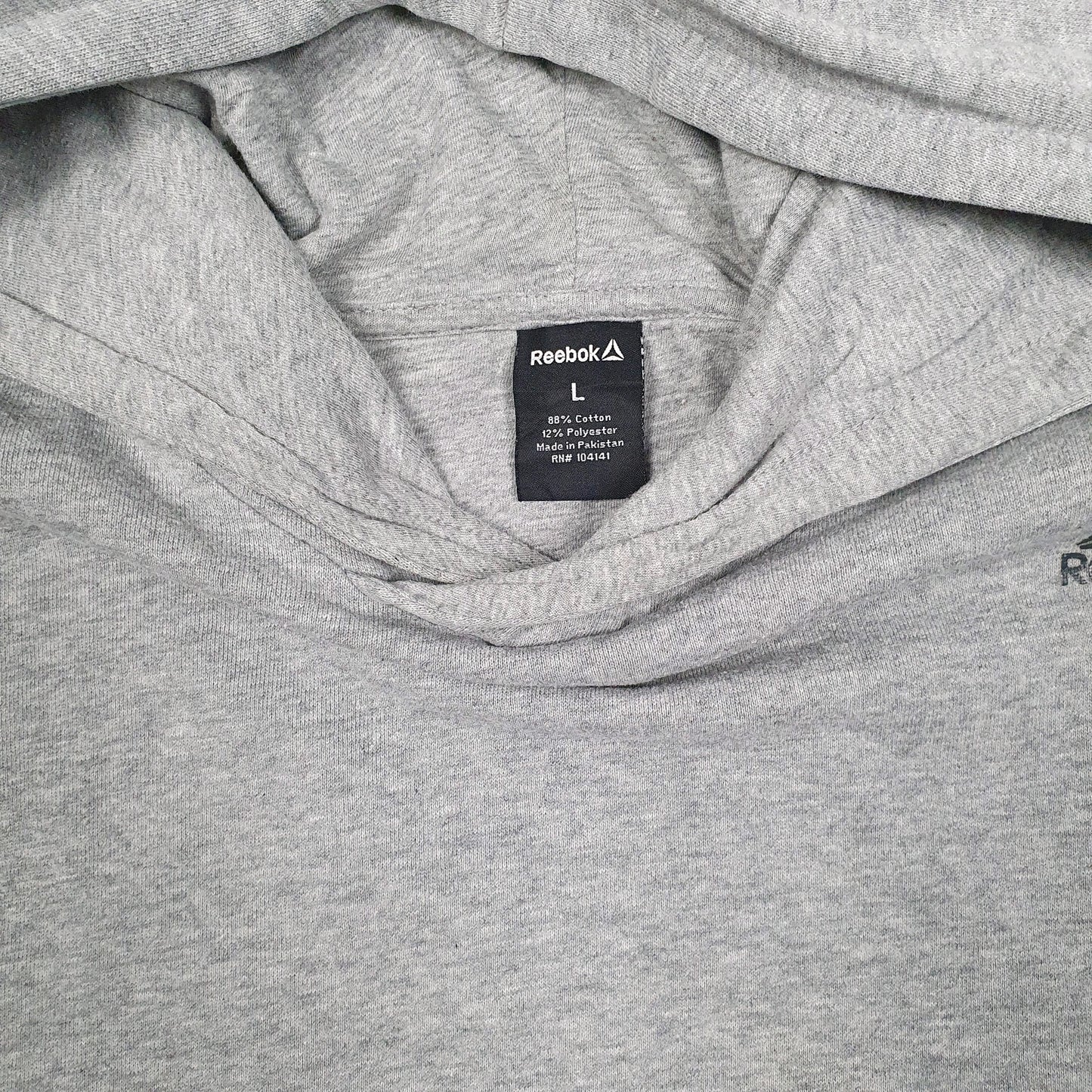 Womens Grey Reebok  Hoodie Jumper