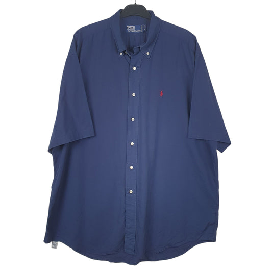 Mens Navy Ralph Lauren  Short Sleeve Shirt