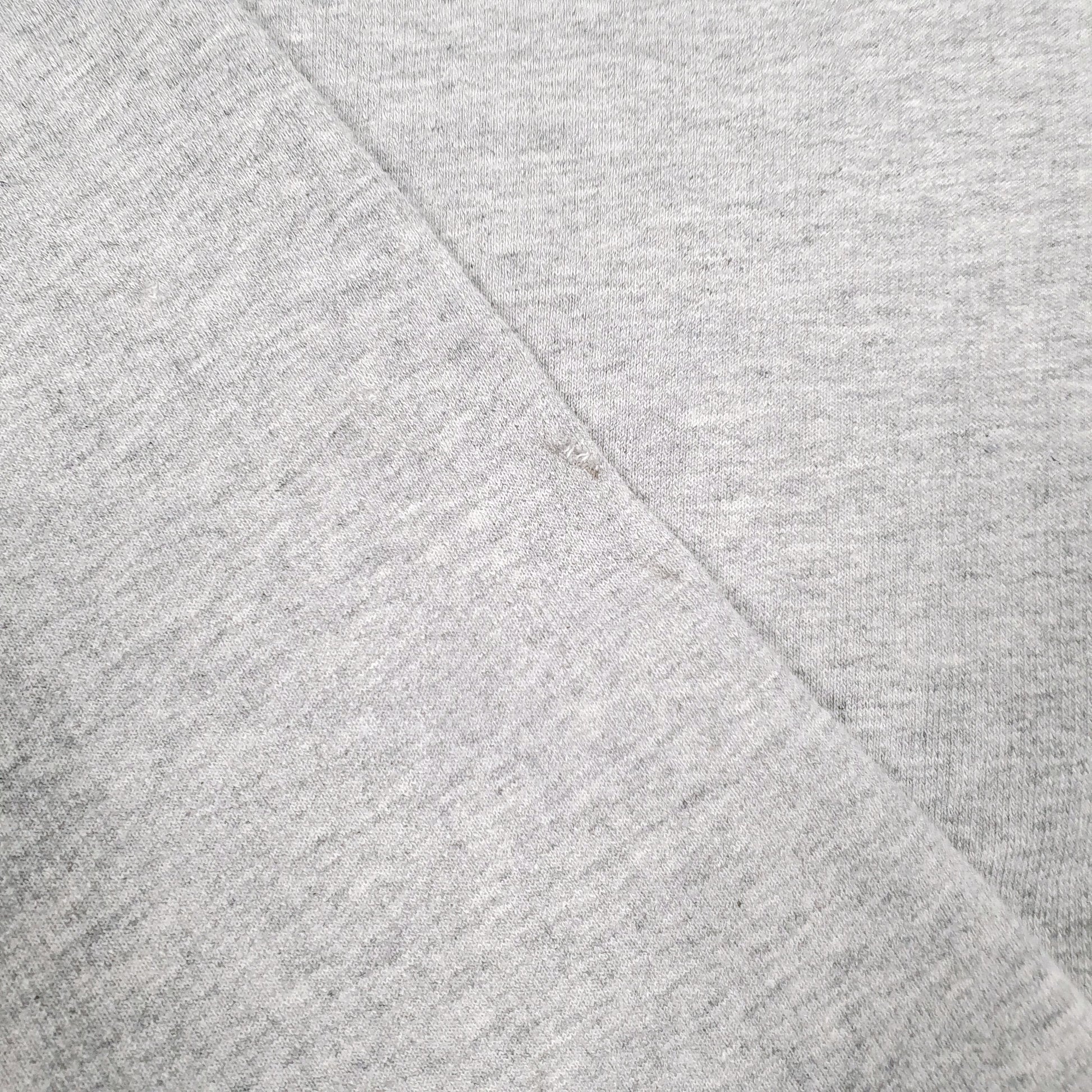 Mens Grey Champion Spellout Hoodie Jumper