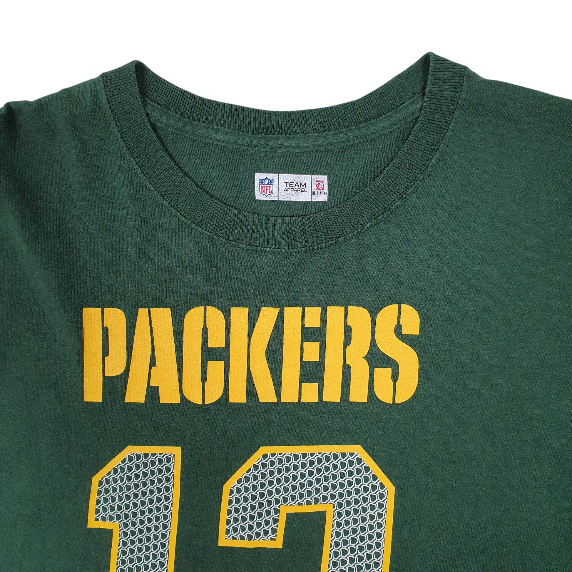Mens Green NFL Green Bay Packers Rodgers  T Shirt