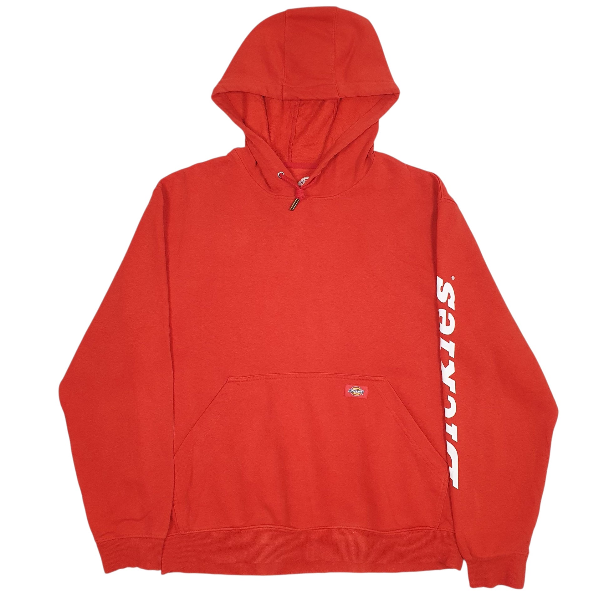 Mens Red Dickies  Hoodie Jumper