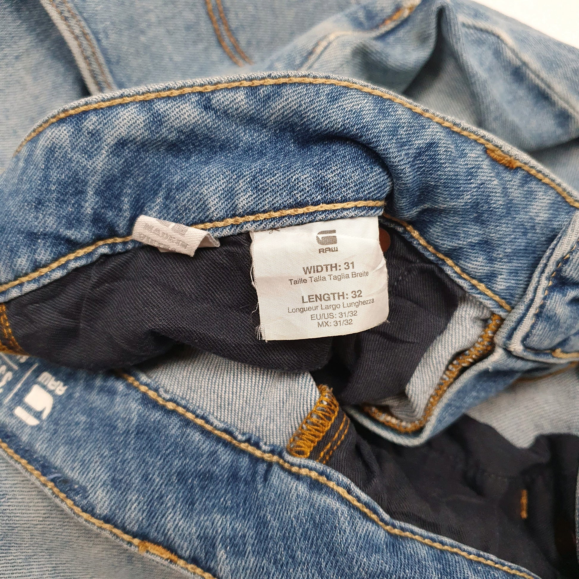 Mens Blue G Star Raw   Jeans