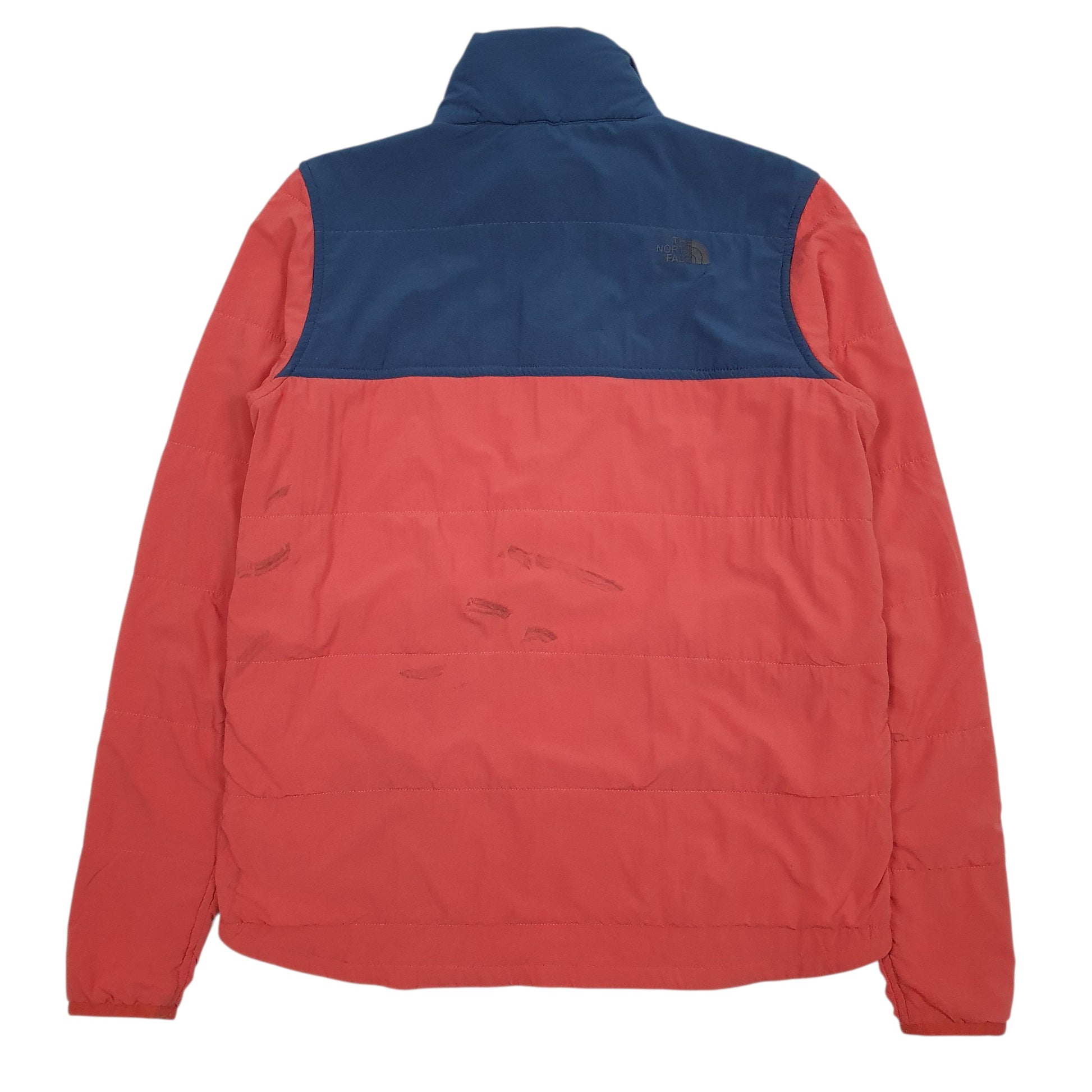 Womens Red The North Face  Crewneck Coat