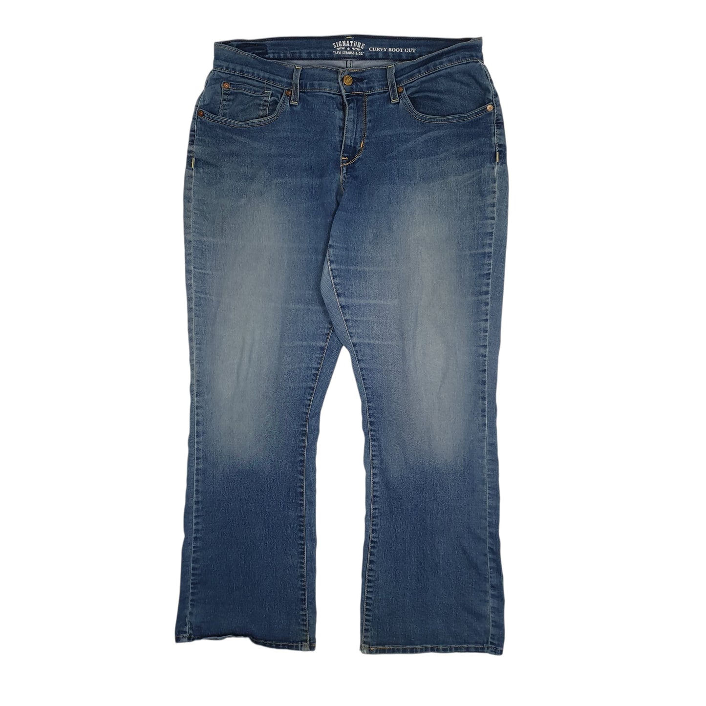 Womens Blue Levis  Signature JeansW34 L30