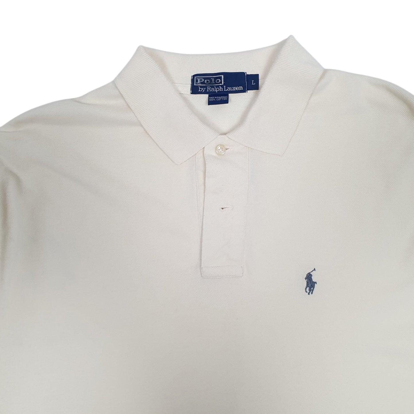 Mens Cream Polo Ralph Lauren   Polo Shirt