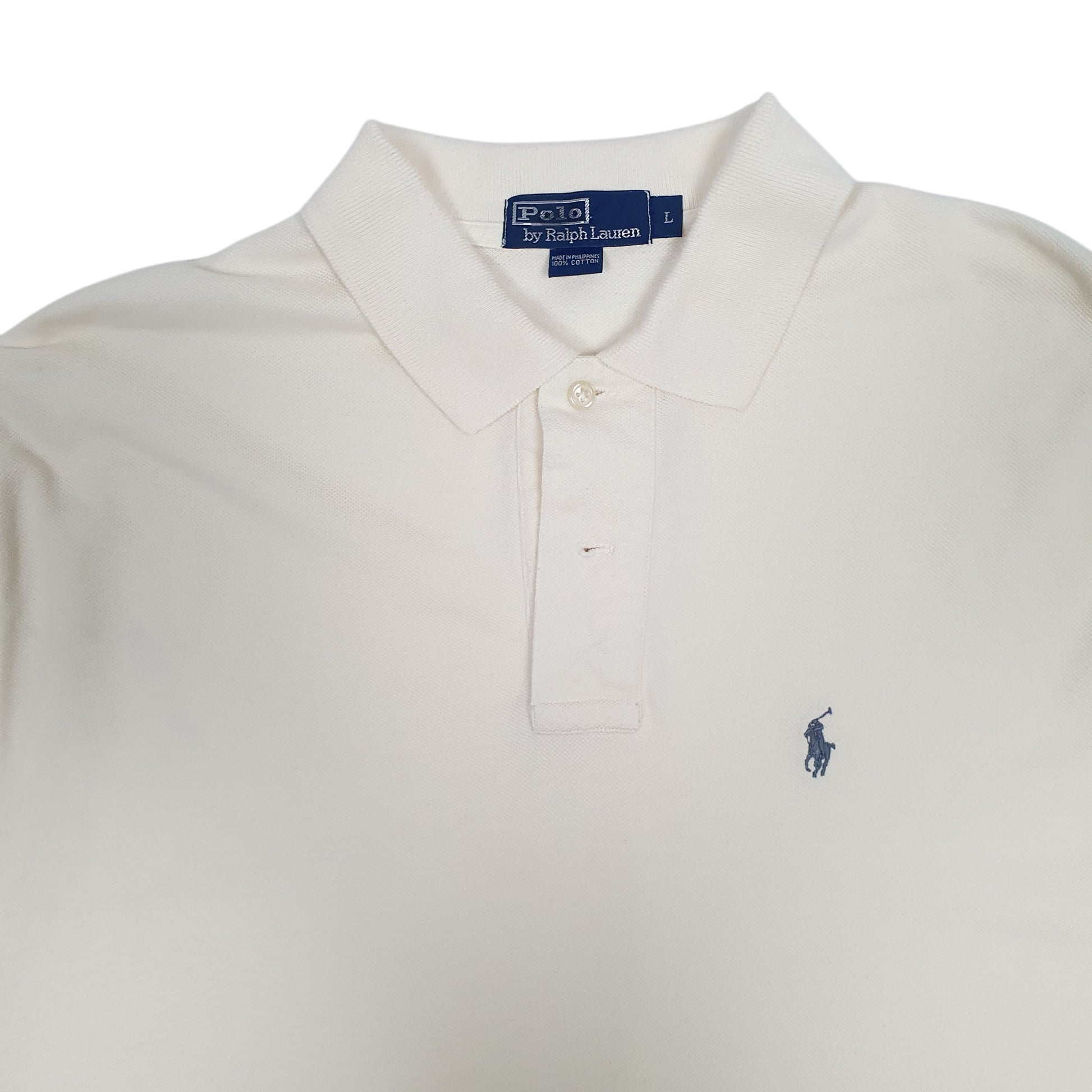 Mens Cream Polo Ralph Lauren   Polo Shirt