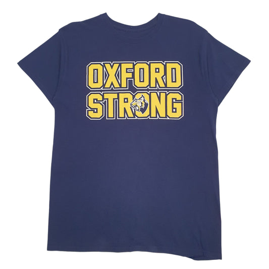 Mens Navy Unbranded  Short Sleeve T Shirt