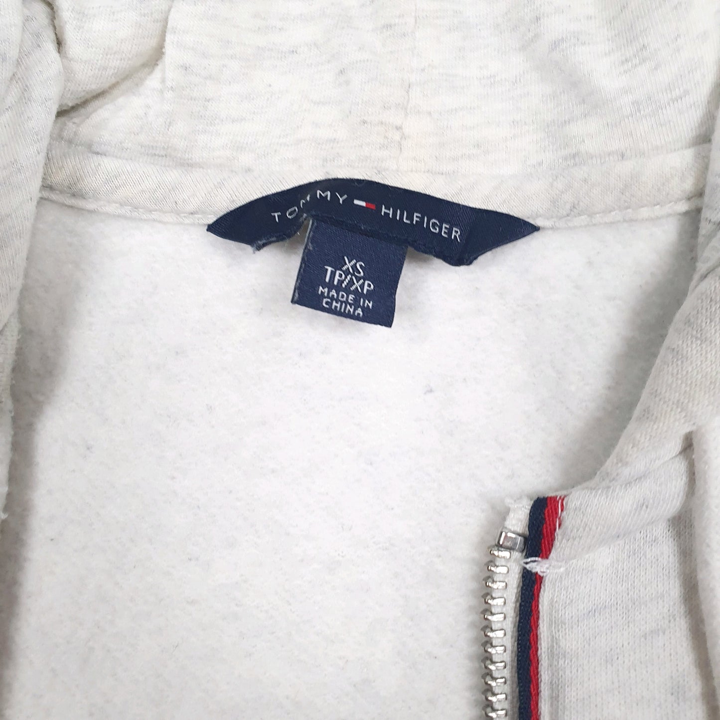 Womens Grey Tommy Hilfiger  Full Zip Jumper