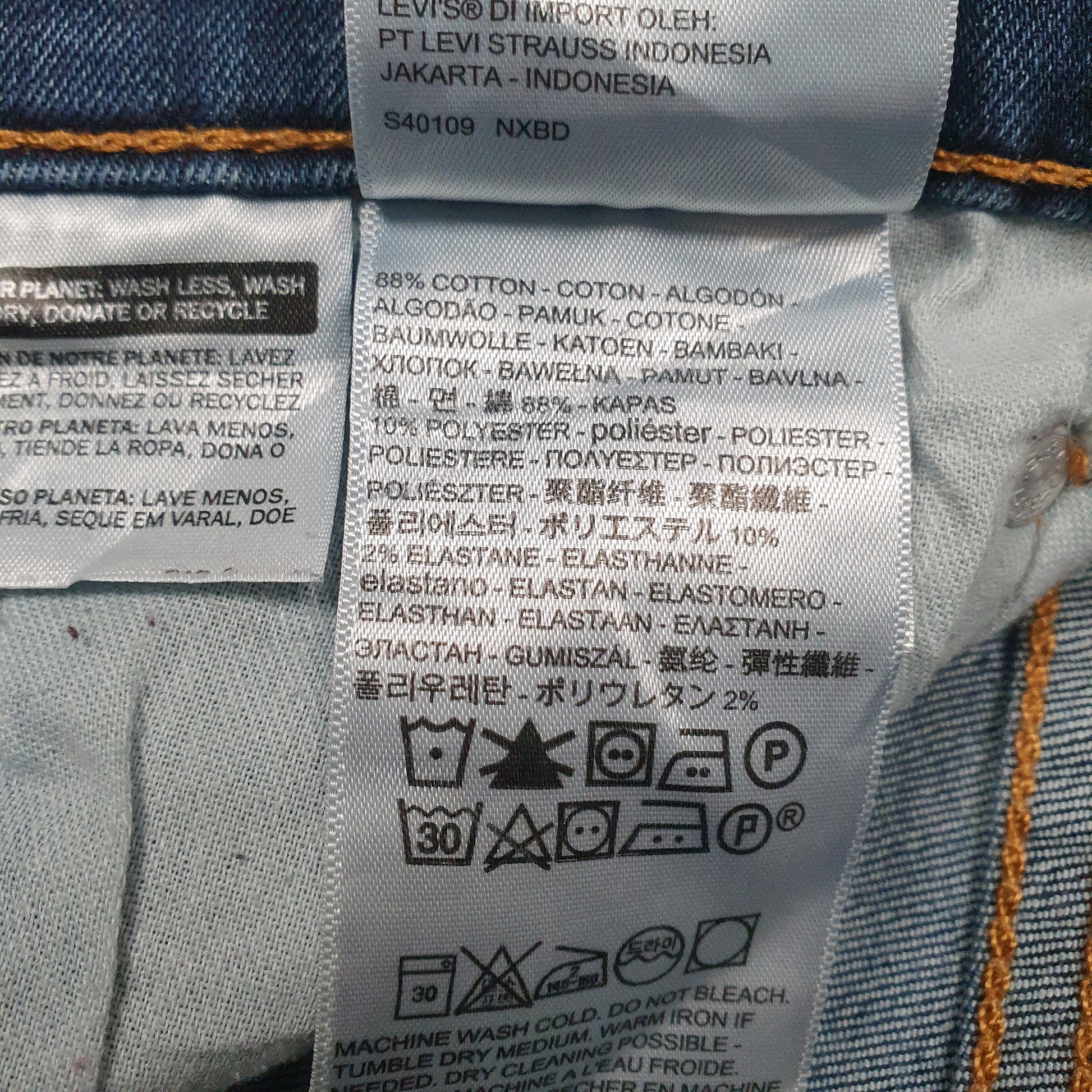 Mens Blue Levis   Jeans