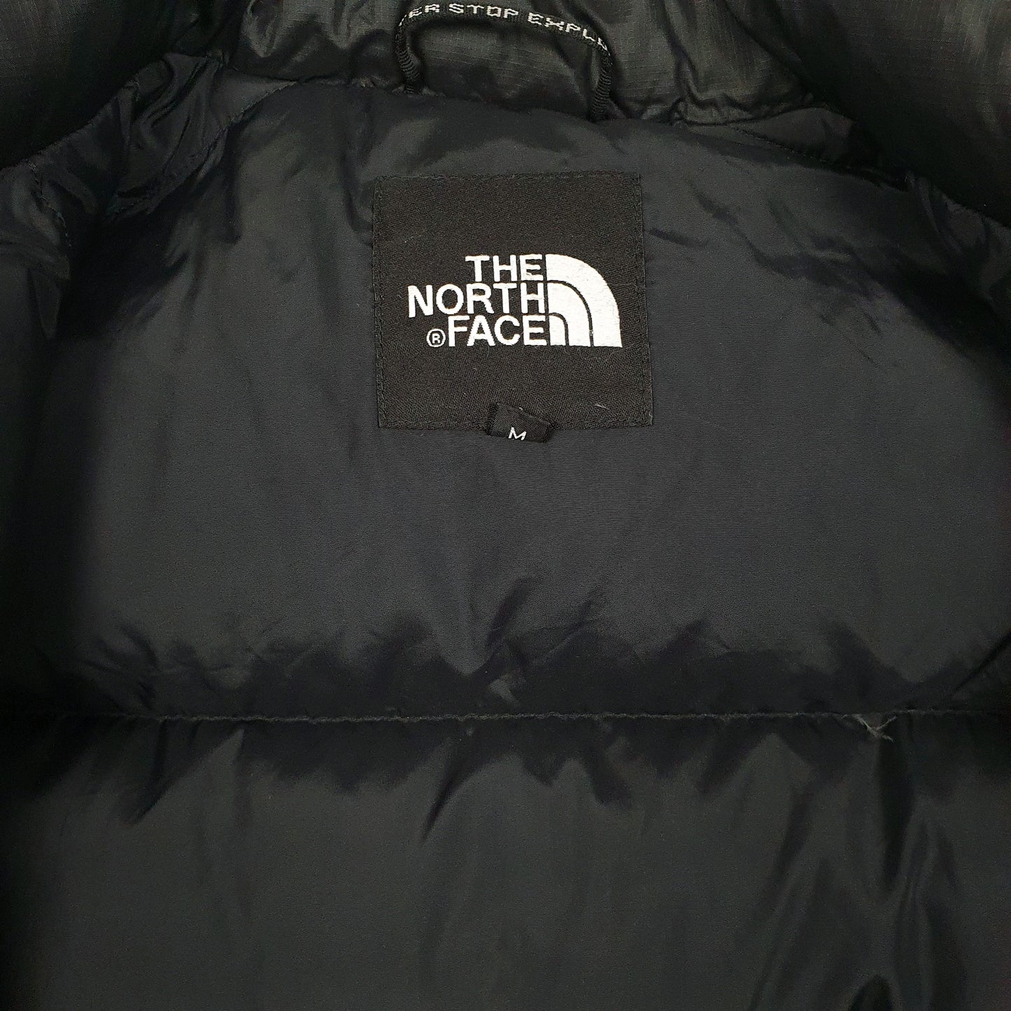 Womens Black The North Face Nuptse  Coat