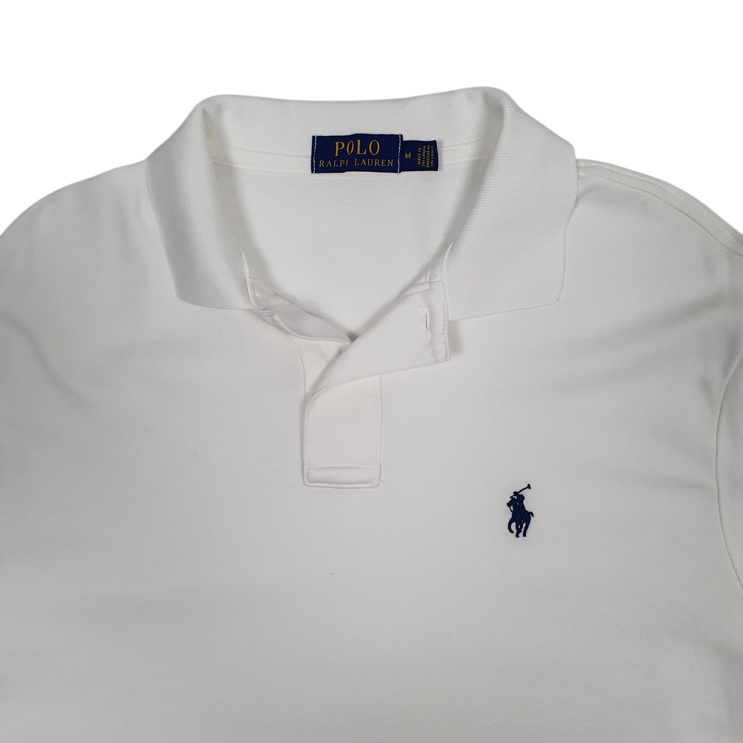 Mens White Polo Ralph Lauren   Polo Shirt