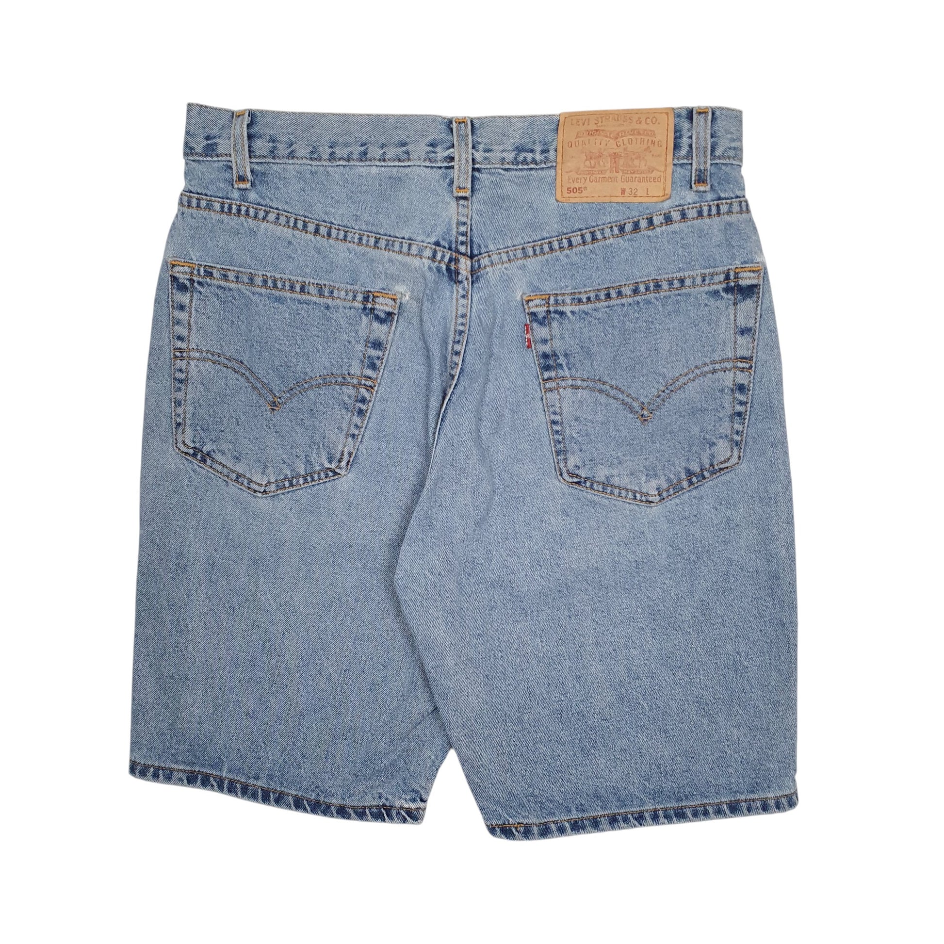 Mens Blue Levis 505 Vintage 90s  Shorts