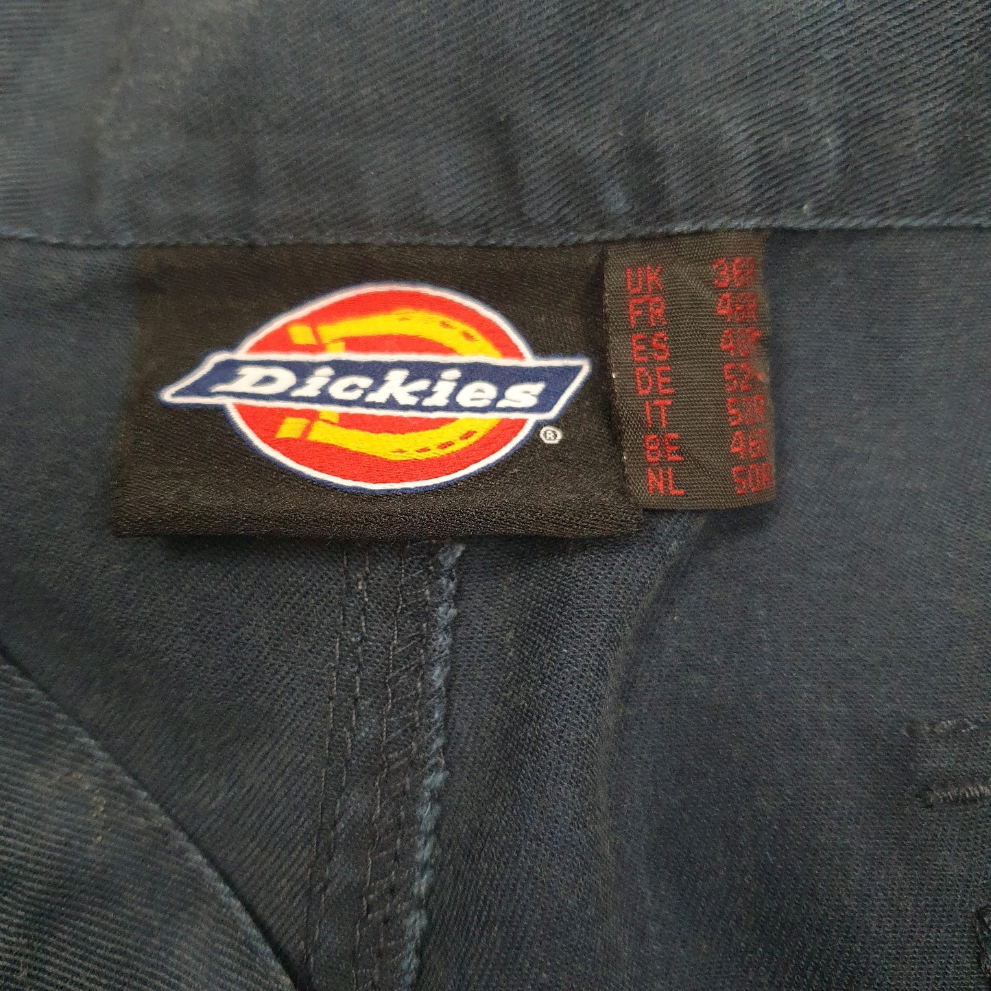 Mens Navy Dickies Workwear  Trousers