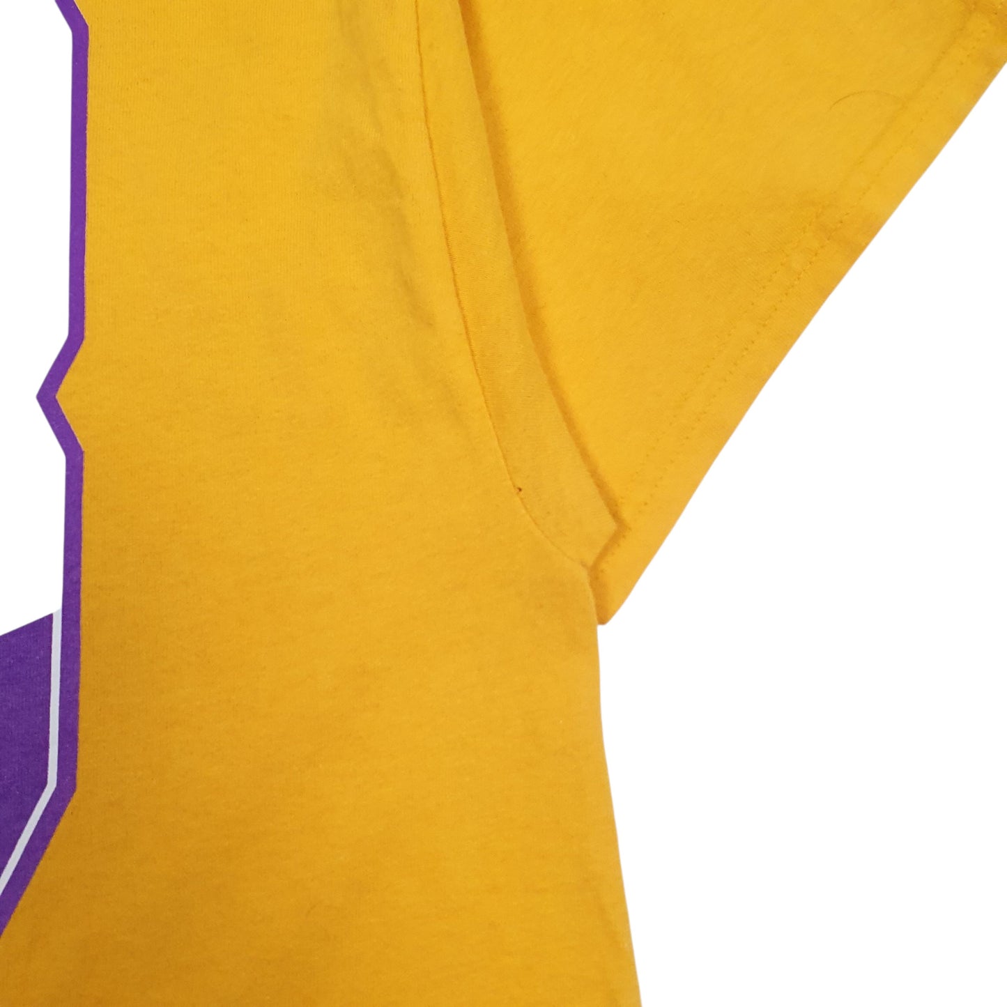 Mens Yellow NBA Los Angeles Lakers  T Shirt