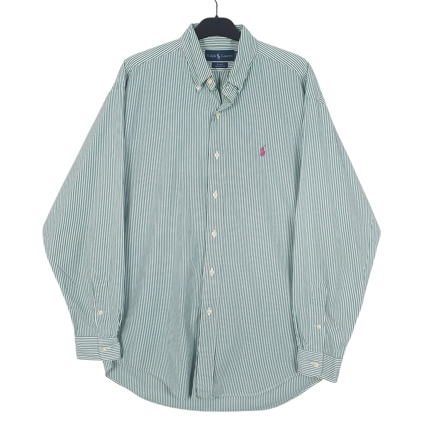 Mens Green Ralph Lauren  Long Sleeve Shirt