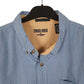 Mens Blue Wrangler Timber Creek  Shirt