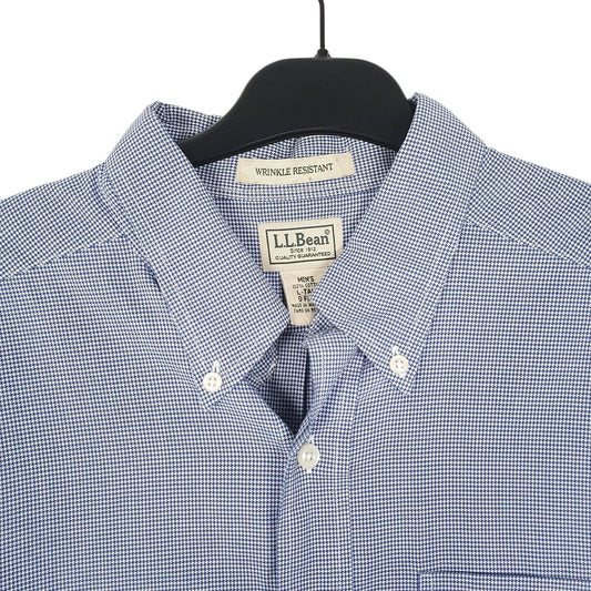 Mens Blue L.L.Bean   Shirt