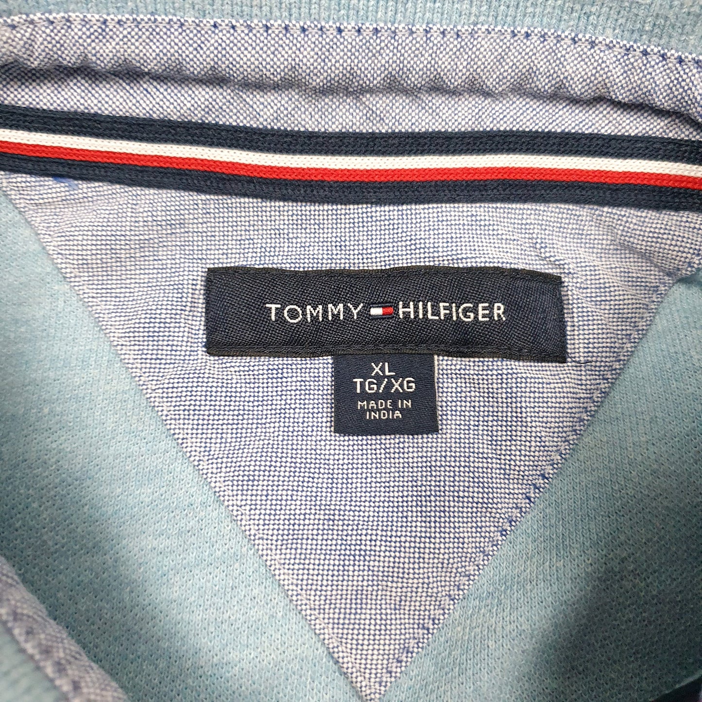 Mens Blue Tommy Hilfiger   Polo Shirt