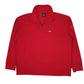 Mens Red Trespass  Quarter Zip Jumper