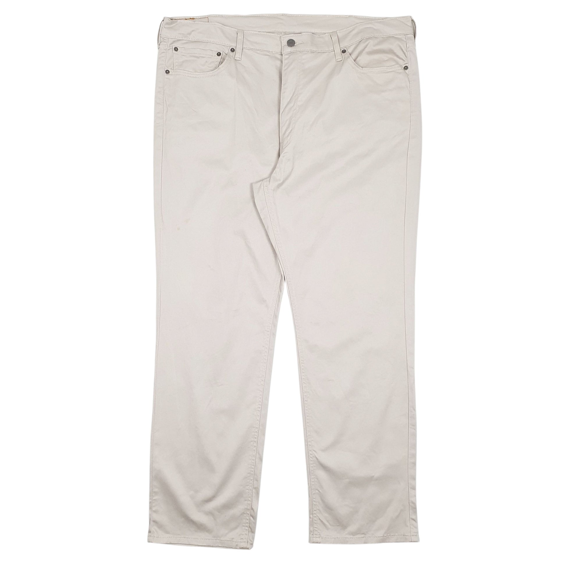Mens Beige Levis 541 Carpenter Trousers