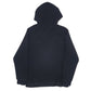 Mens Black Fila Spellout Hoodie Jumper