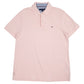 Mens Pink Tommy Hilfiger  Short Sleeve Polo Shirt